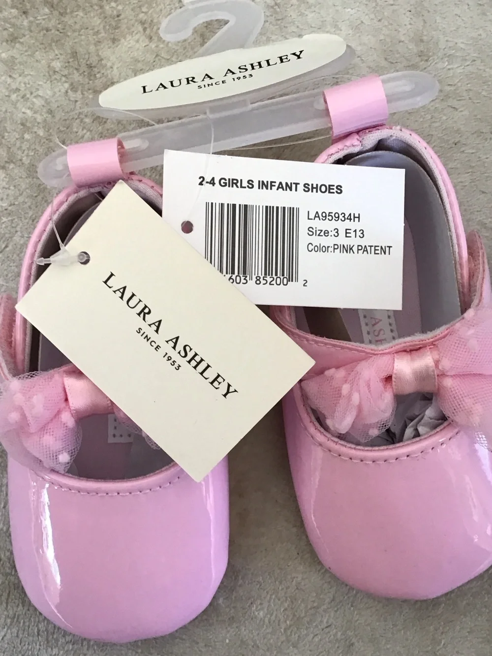 Laura Ashley glossy patent